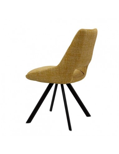 Cadeira de design Zahara em tecido Tango e...