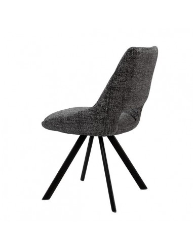 Silla de diseño Zahara tejido Tango y patas de...