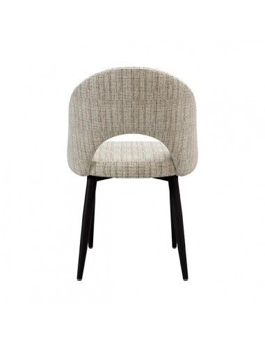 Cadeira mid century MAELE tecido Bora e pernas...