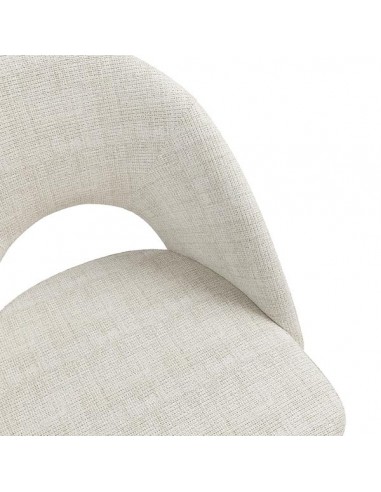 Silla mid century MAELE tejido Bora y patas de...