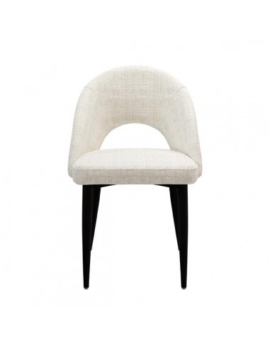 Cadeira mid century MAELE tecido Bora e pernas...