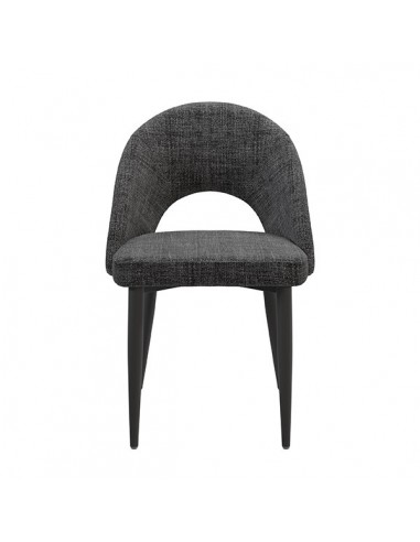 Silla mid century MAELE tejido Bora y patas de...