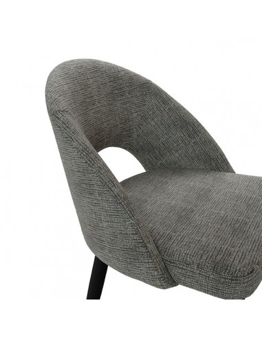 Silla mid century MAELE tejido Bora y patas de...