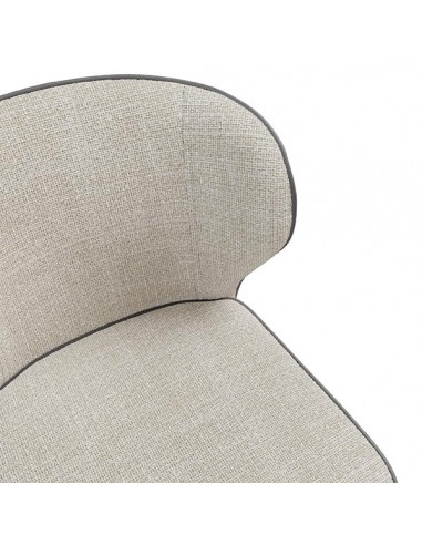 Silla de diseño CISELIA de tejido Tango y patas...