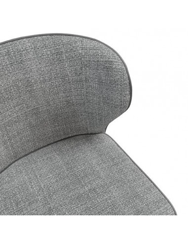 Silla de diseño CISELIA de tejido Tango y patas...