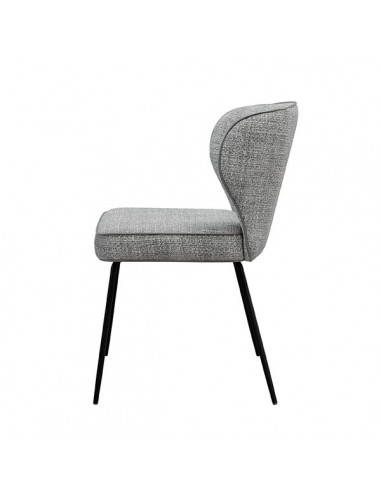 Cadeira design CISELIA em tecido Tango e pernas...