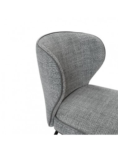Silla de diseño CISELIA de tejido Tango y patas...