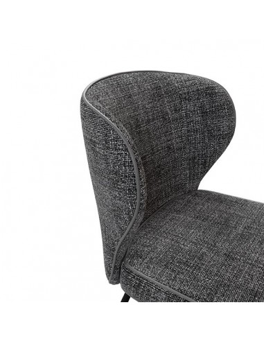 Silla de diseño CISELIA de tejido Tango y patas...