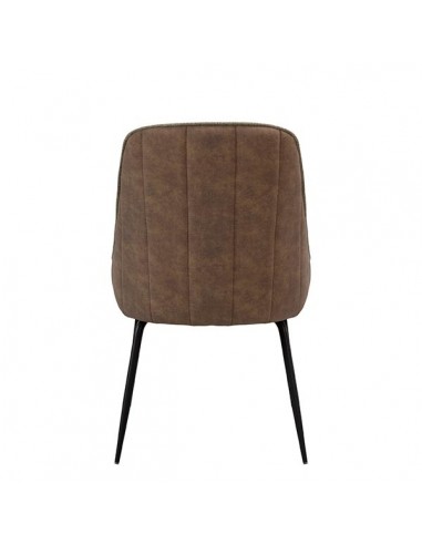 Cadeira de design AGATA em tecido combinado...