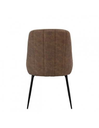 Silla de diseño AGATA de tejido combinado...