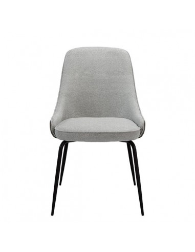 Silla de diseño AGATA de tejido combinado...