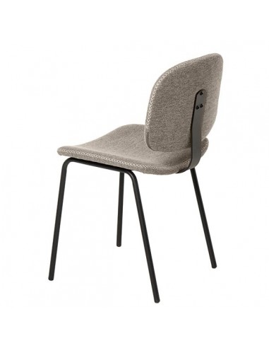 Cadeira WINONA de design retro em tecido Forest...