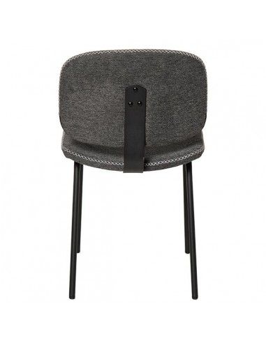 Silla de diseño retro WINONA en tejido Forest...