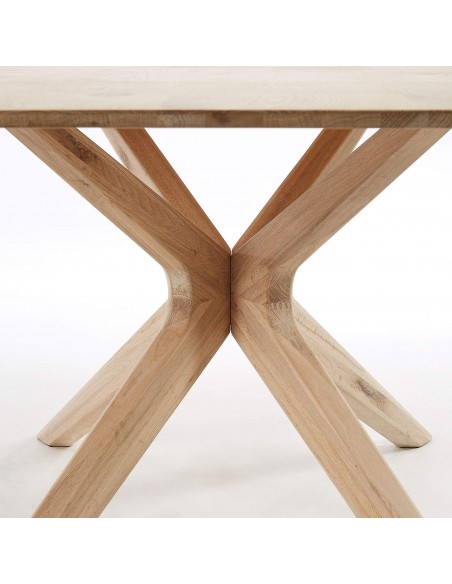 ARMANDE Mesa 180x90 carvalho branqueado.
