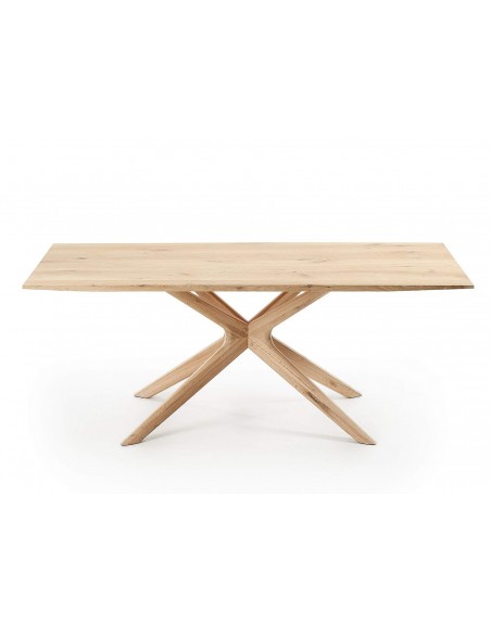 ARMANDE Mesa 180x90 roble blanqueado.