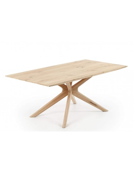 ARMANDE Mesa 180x90 roble blanqueado.