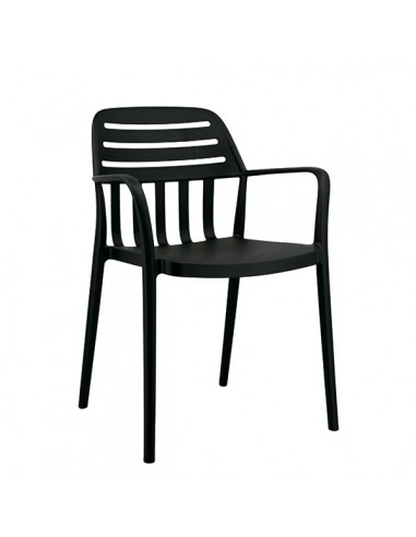 Silla de exterior con brazos DESIREE, apilable,...