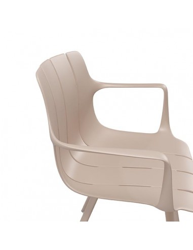 Silla de cocina con brazos YAMAL, polipropileno...