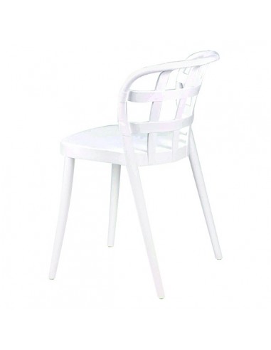 Silla de diseño GINA de polipropileno apilable.