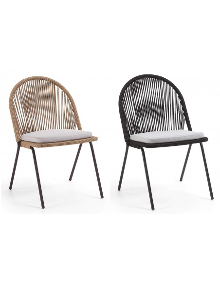 STAD Silla metal y cuerda .