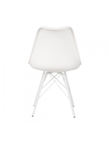 Cadeira de cozinha RALF, pernas metálicas,...