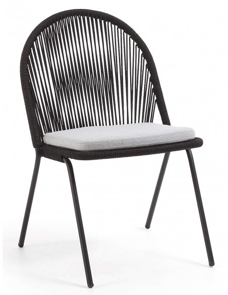 STAD Silla metal y cuerda .