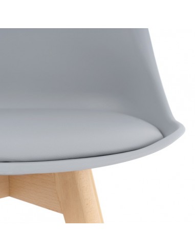 Silla nórdica ANTHA, polipropileno con asiento...