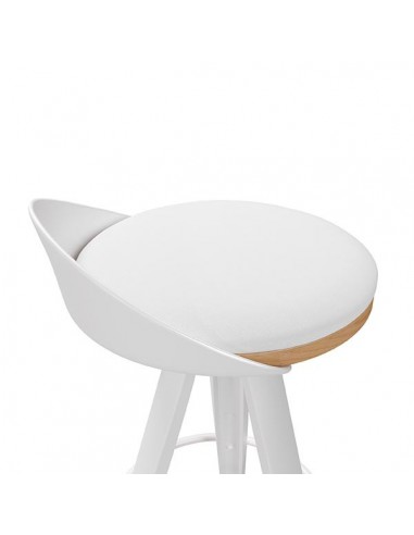 Taburete bajo bar DUKE 65 de diseño nórdico,...