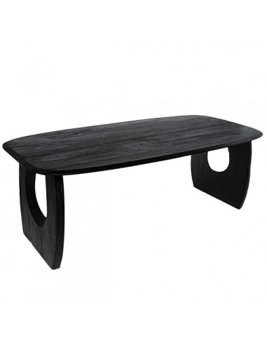 Mesa ovalada étnica WAIZIR 160 x 90, madera...