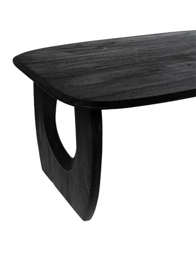 Mesa ovalada étnica WAIZIR 200 x 90, madera...