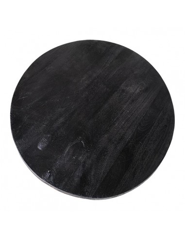 Mesa redonda artesanal FARIS 120, madera maciza...