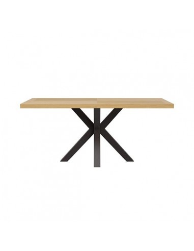 Mesa fixa ELAINE 140x90, folheado a carvalho e...