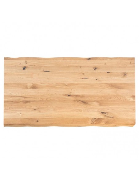 Mesa fixa GRACE 180x95 Carvalho, metal preto