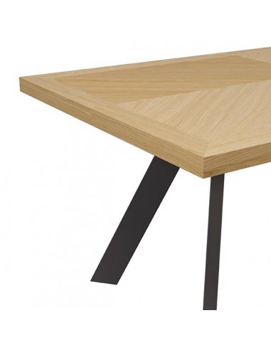 Mesa de jantar fixa KRISTEL 160 x 90, folheado...