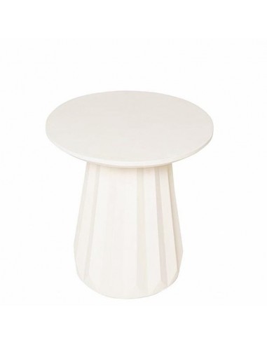 Mesa de centro redonda artesanal QADIM 40,...