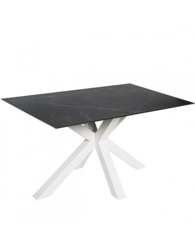 Mesa ARGO 160 x 90, porcelânico Sahara base em...