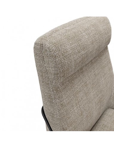 Poltrona MALIBU em tecido tango e aço com...