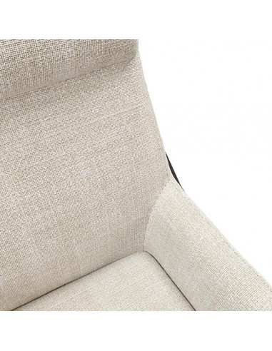 Poltrona MALIBU em tecido tango e aço com...