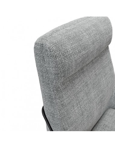 Poltrona MALIBU em tecido tango e aço com...