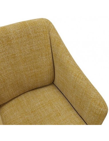 Poltrona Brida em tecido tango e base em metal...