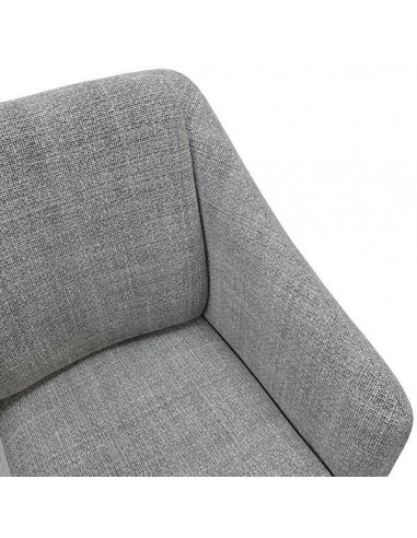 Butaca Brida en tejido tango y base de metal...