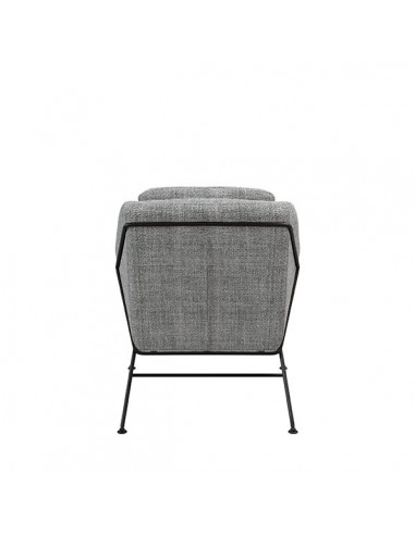 Butaca Brida en tejido tango y base de metal...