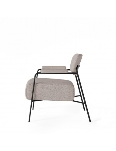 Poltrona BREDA de design retrô com estofamento...