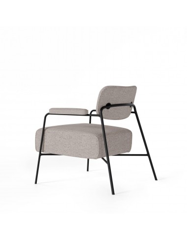 Poltrona BREDA de design retrô com estofamento...