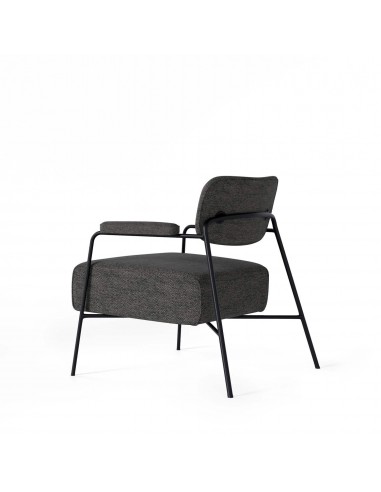 Poltrona BREDA de design retrô com estofamento...