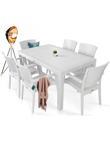 Silla exterior con brazos HOT, apilable,...