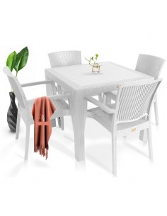 Silla exterior con brazos HOT, apilable, polipropileno... 2