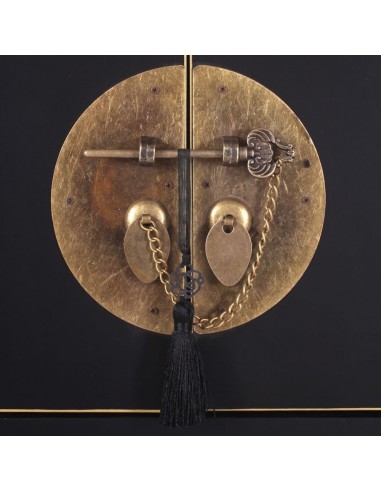 Consola Oriental SHIAN 63 x 26, negro, 2puertas...