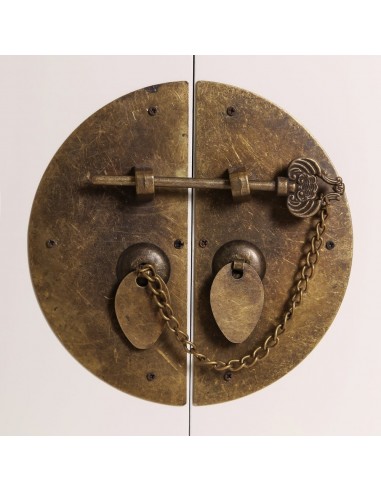 Aparador Oriental Alto SHIAN 131 x 63, blanco....