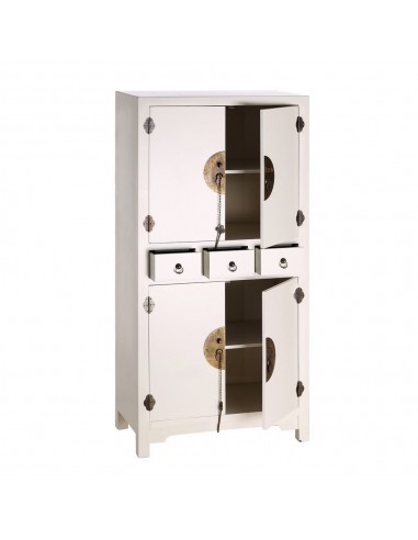 Aparador Alto Oriental SHIAN 131 x 63, ,branco....